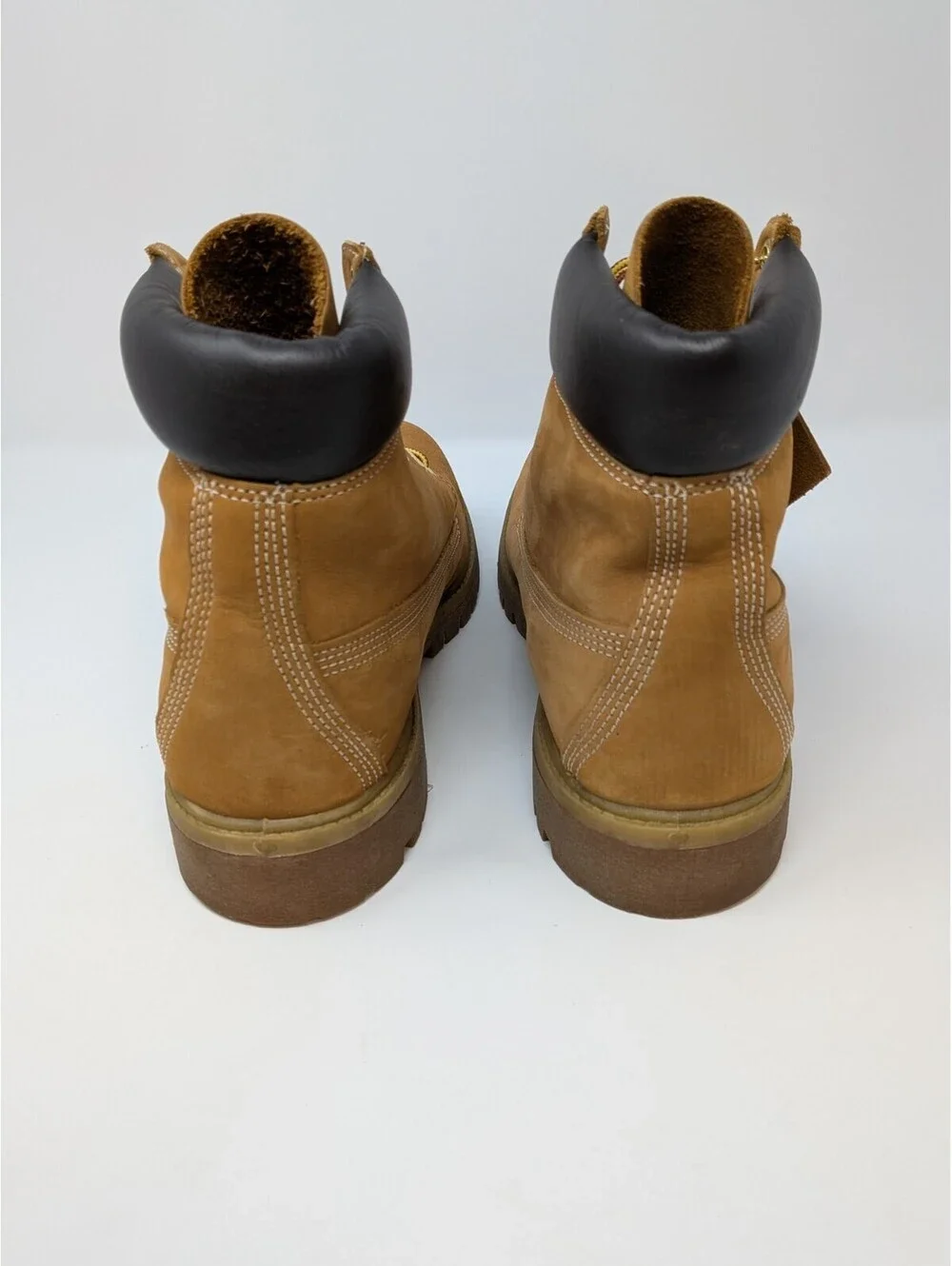 Timberland 10061 Premium Waterproof Boots 400g Primaloft Men's 7.5 Wheat Nubuck